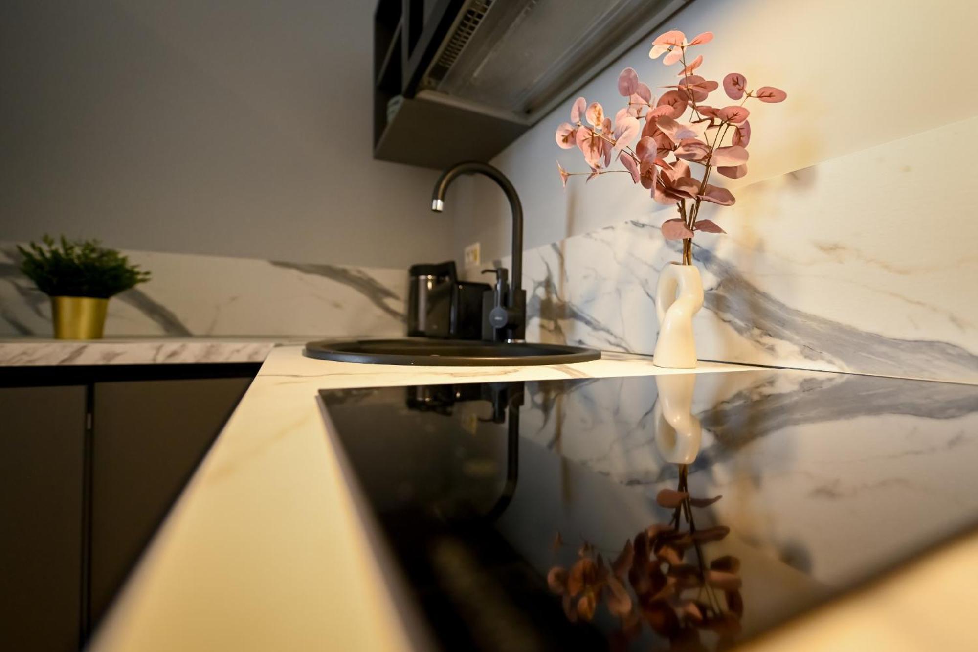 One Verdi Park Exclusive Apartments - Panoramic View & Private Parking 布加勒斯特 客房 照片